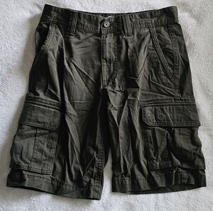 Amazon Essentials Dark Green Cargo Shorts